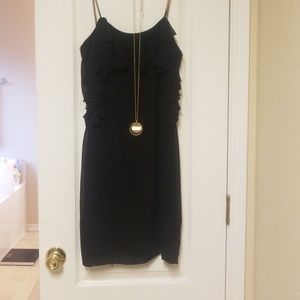 Black cocktail dress